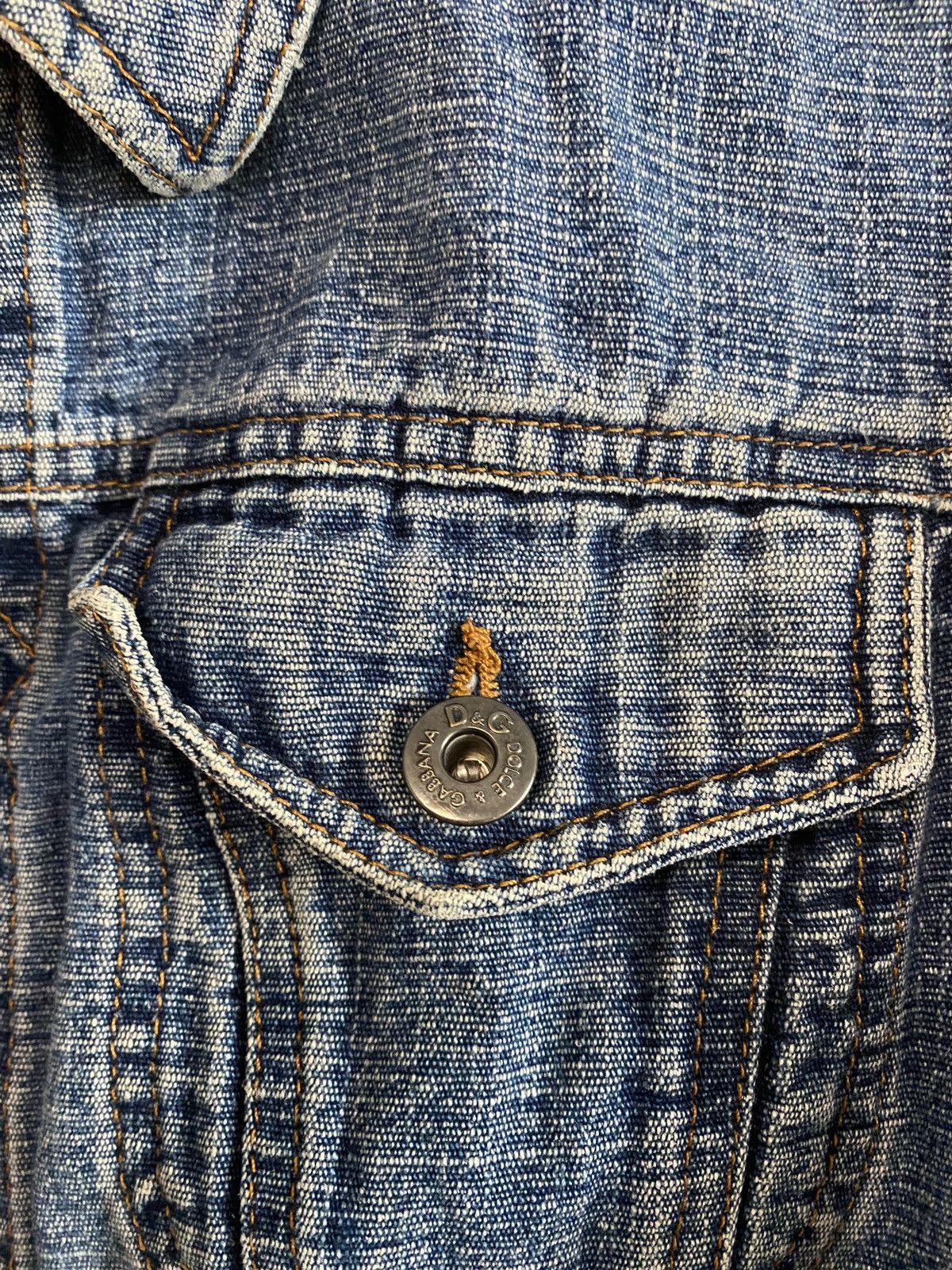 Dolce & Gabbana × Vintage Vintage Dolce Gabbana Women Denim Jacket Italy Size S / US 4 / IT 40 - 2 Thumbnail
