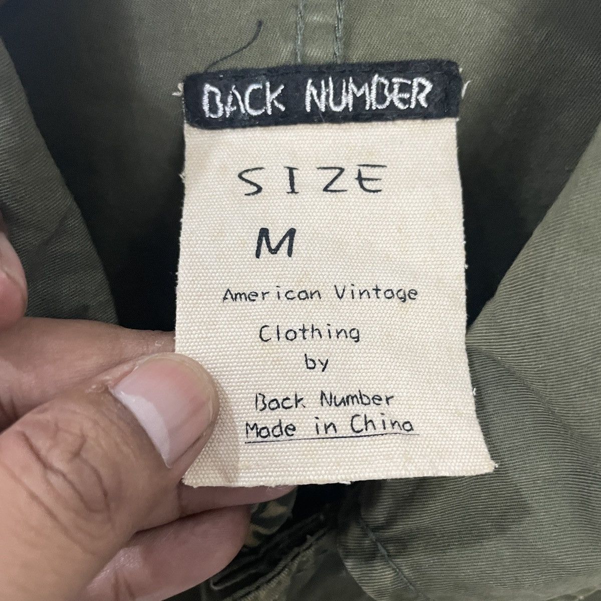Japanese Brand Vintage Back Number Tactical Military Jacket Size US M / EU 48-50 / 2 - 5 Thumbnail