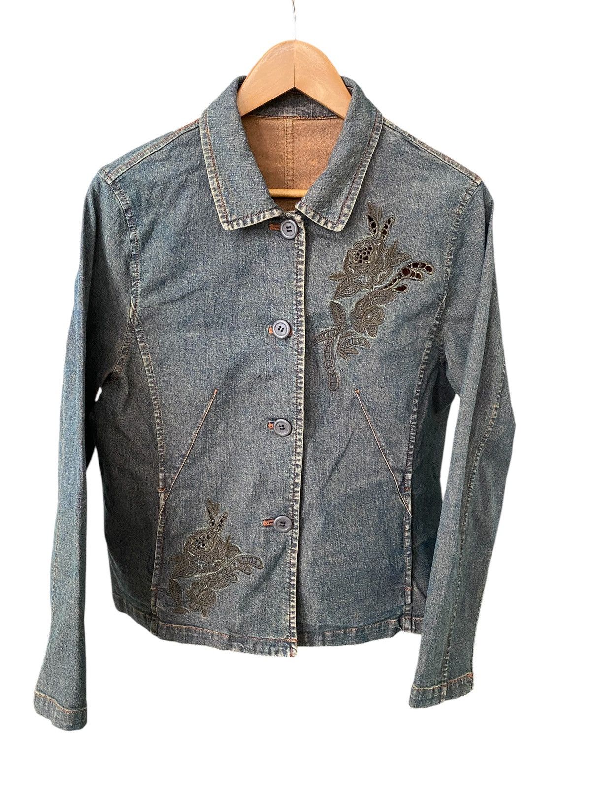 Hysteric Glamour × Japanese Brand DREAM patchwork Jacket DENIM design Size US M / EU 48-50 / 2 - 1 Thumbnail