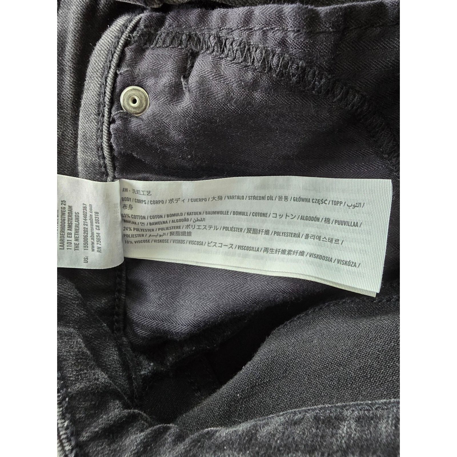 Abercrombie & Fitch Abercrombie & Fitch Skinny Jeans Womens Size 27 Black High Size 27" / US 4 / IT 40 - 10 Thumbnail