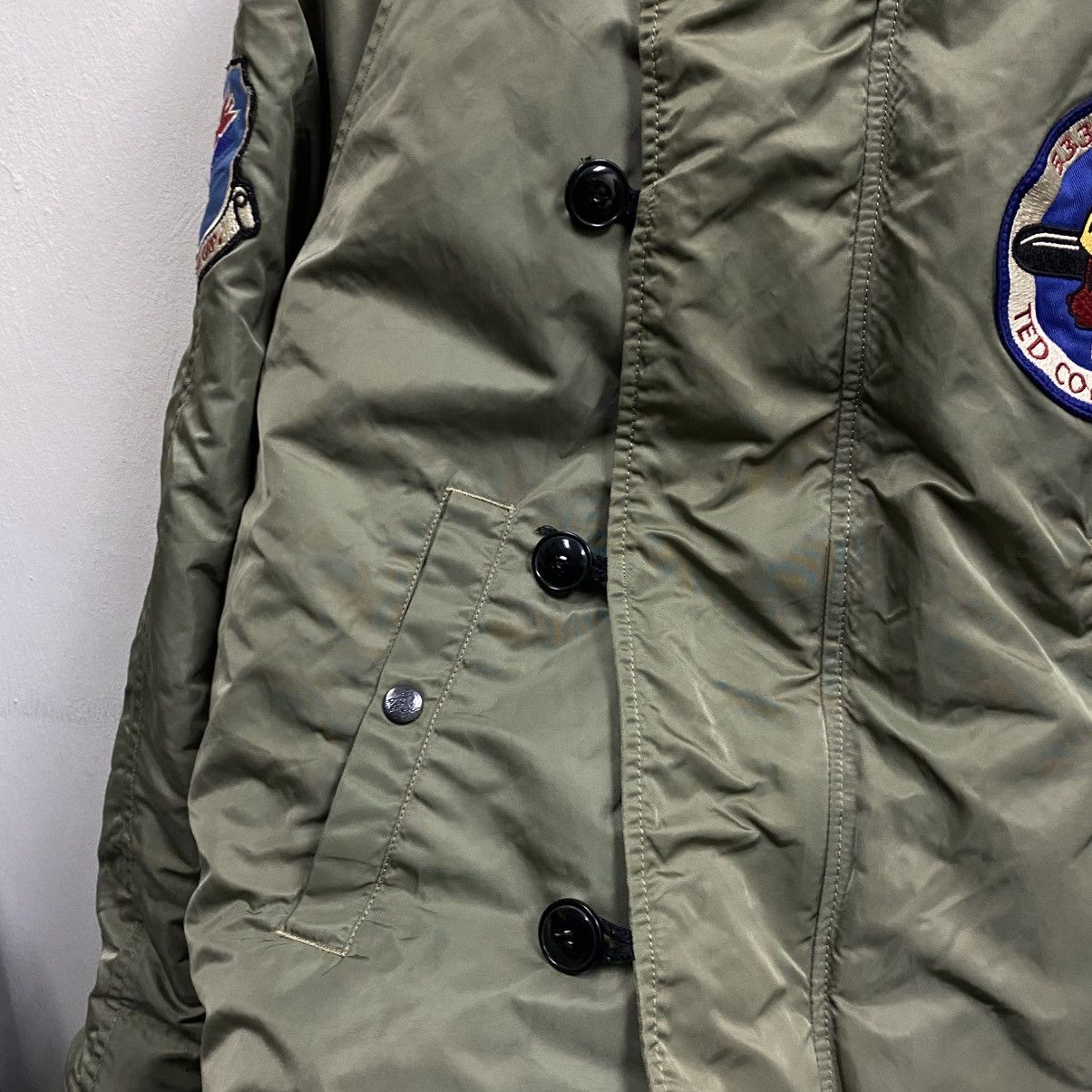 Tedman Tedman (Ted Company) MA-1 flight jacket with patches Size US M / EU 48-50 / 2 - 7 Thumbnail