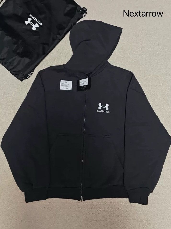 Balenciaga Balenciaga x Under logo zipper jacket2412-Nextarrow Size US M / EU 48-50 / 2 - 2 Thumbnail