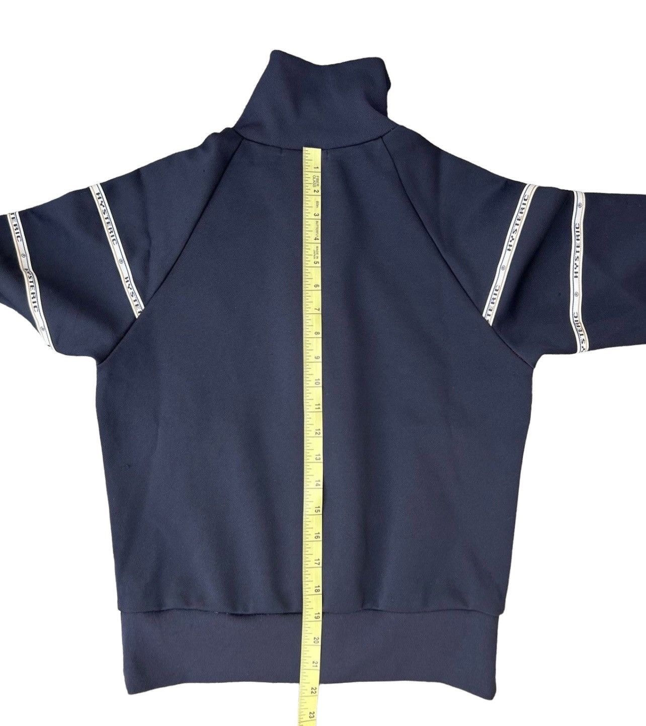 Hysteric Glamour Vintage 90s Hysteric Glamour Dark Blue Track Top Sweater Size US S / EU 44-46 / 1 - 5 Thumbnail