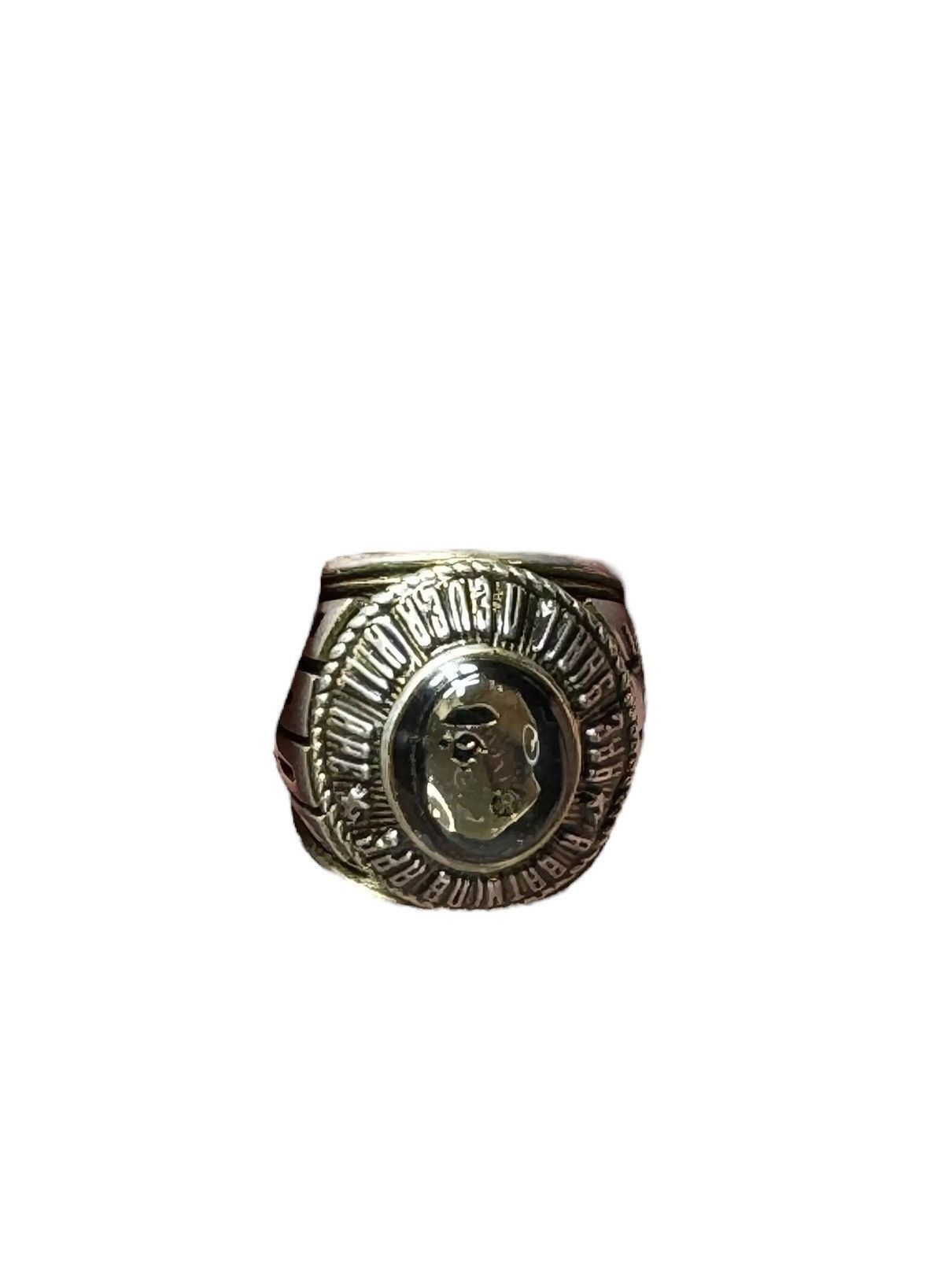 Bape BAPE brass gold ring color stone Size ONE SIZE - 6 Thumbnail