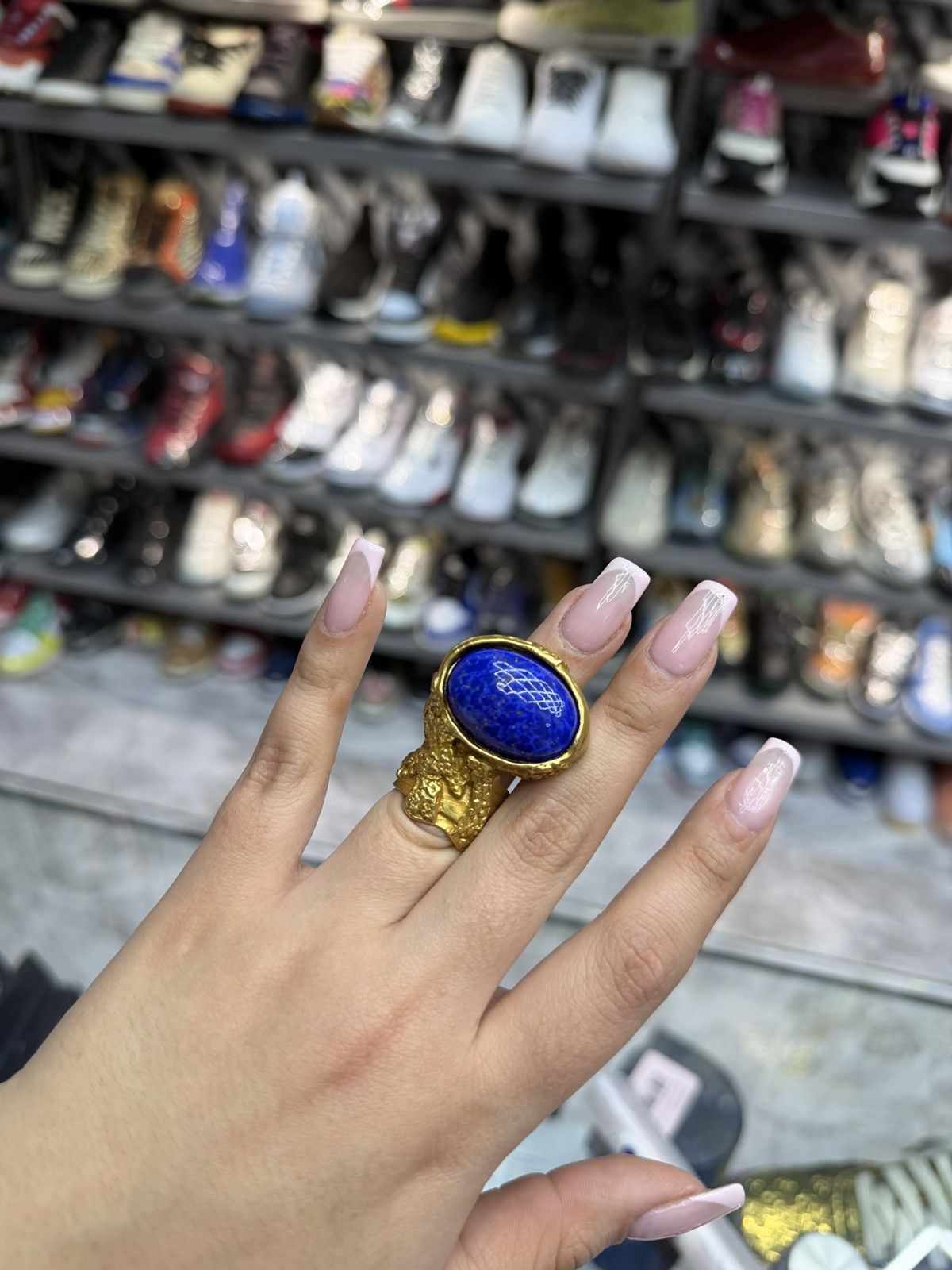Saint Laurent Paris Saint Laurent Artie Oval Ring Size ONE SIZE - 1 Thumbnail
