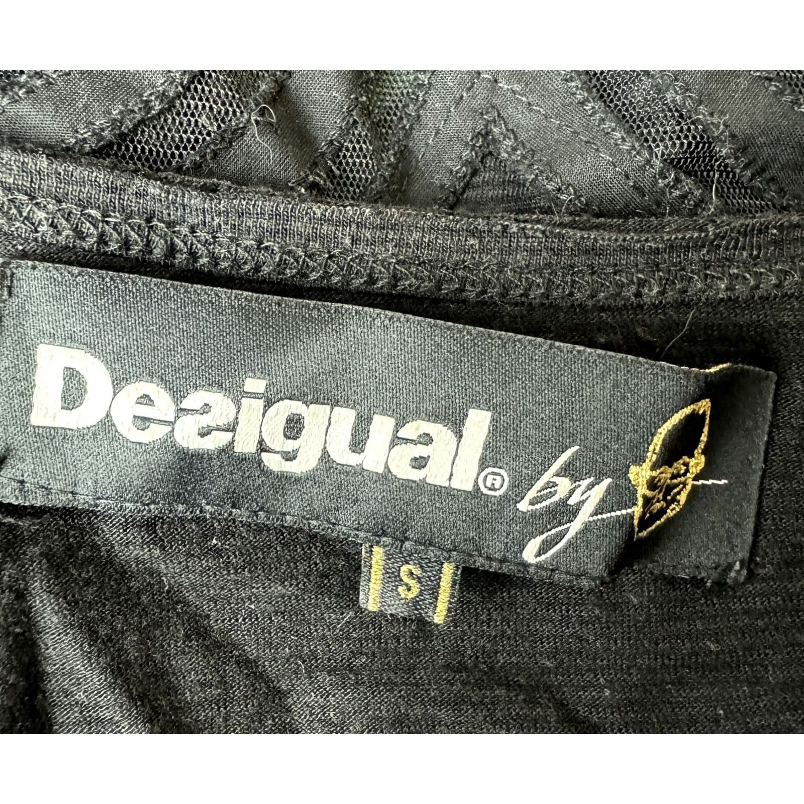 Desigual Desigual by Christian Lacroix womens black shirt jumper Size S Size S / US 4 / IT 40 - 6 Thumbnail