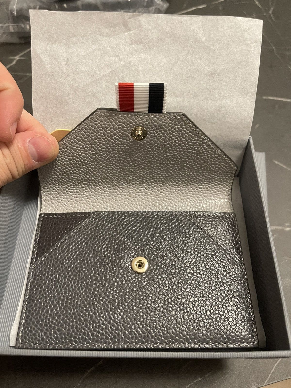 Thom Browne Thom Browne envelope card holder Size ONE SIZE - 2 Thumbnail