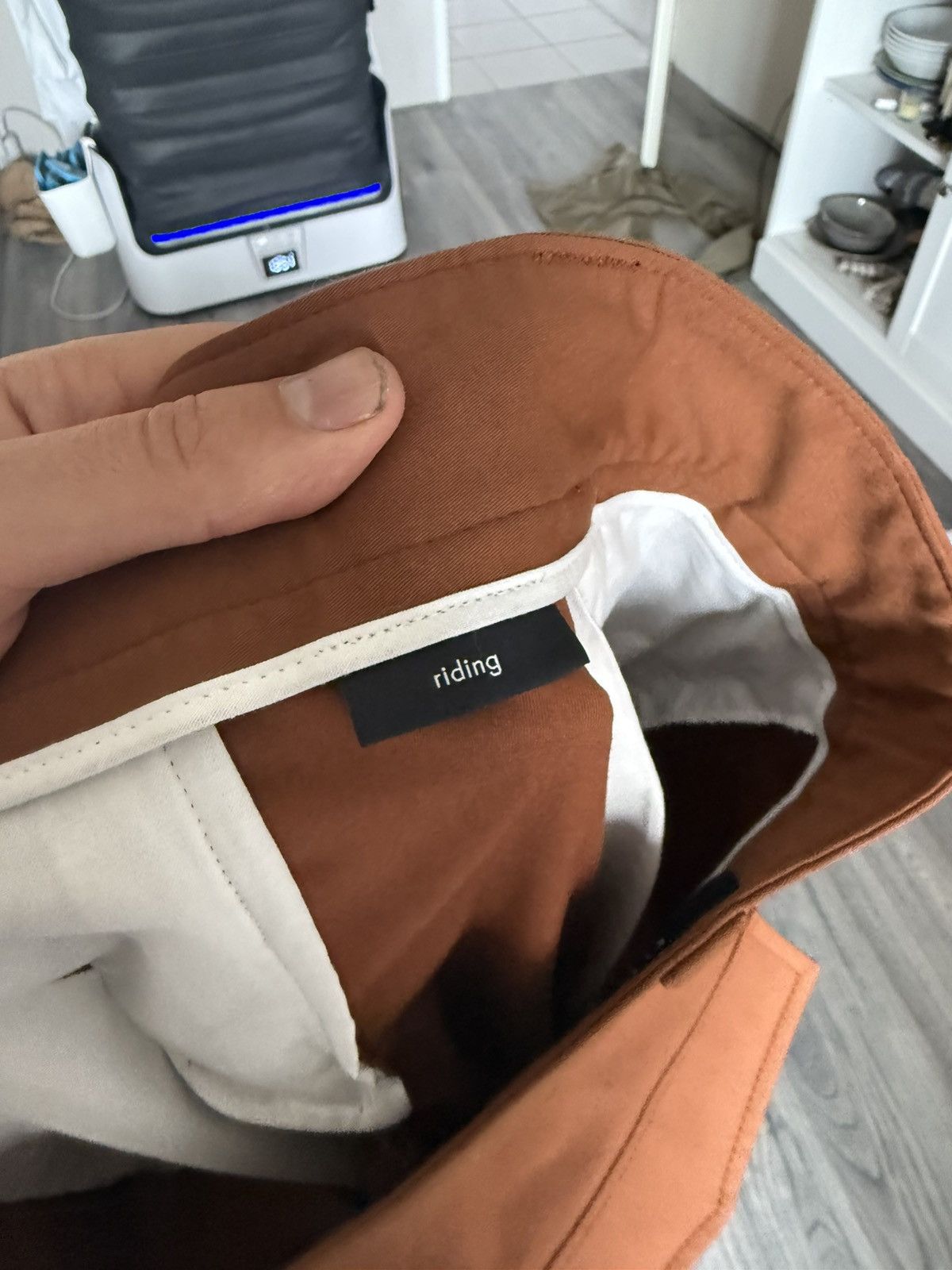 Gucci Rust-Toned Cotton Trousers with Flap Pockets Size US 36 / EU 52 - 13 Thumbnail