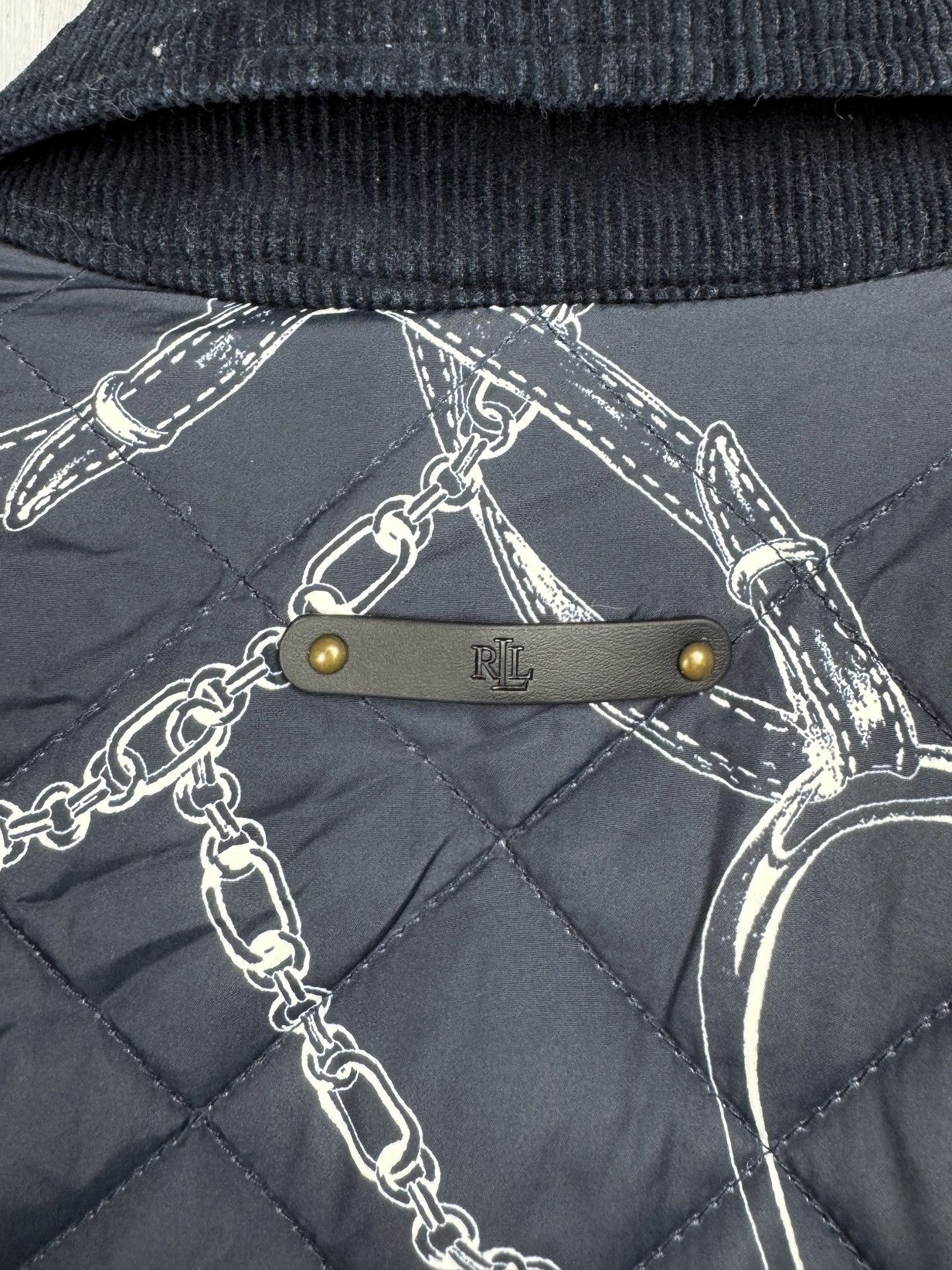 Lauren Ralph Lauren LAUREN RALPH LAUREN Black label Belting Print Quilted Jacket Size S / US 4 / IT 40 - 10 Thumbnail