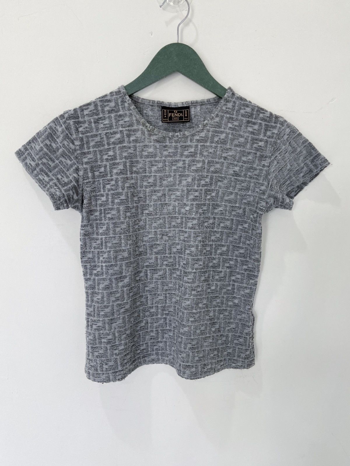 Fendi FENDI MONOGRAM TEE Size S / US 4 / IT 40 - 1 Thumbnail
