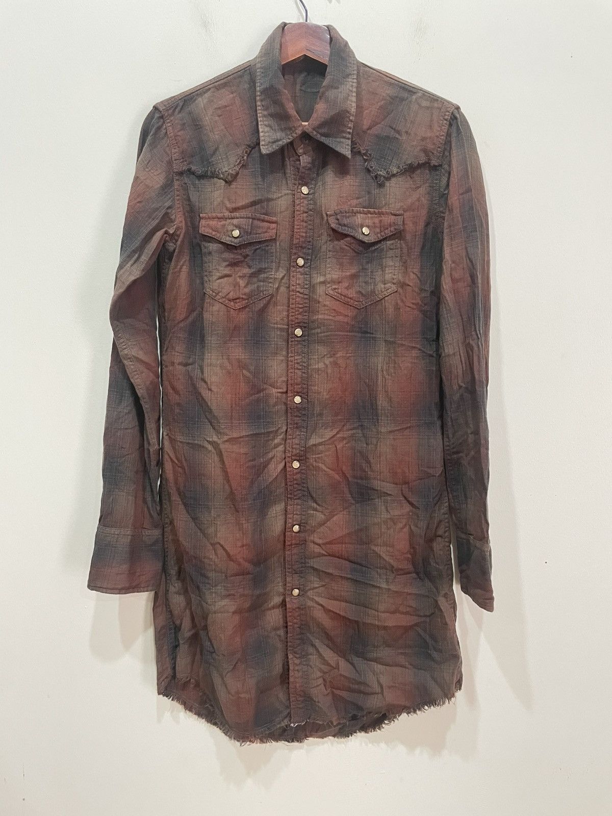 Japanese Brand GOA Button Long Blouse