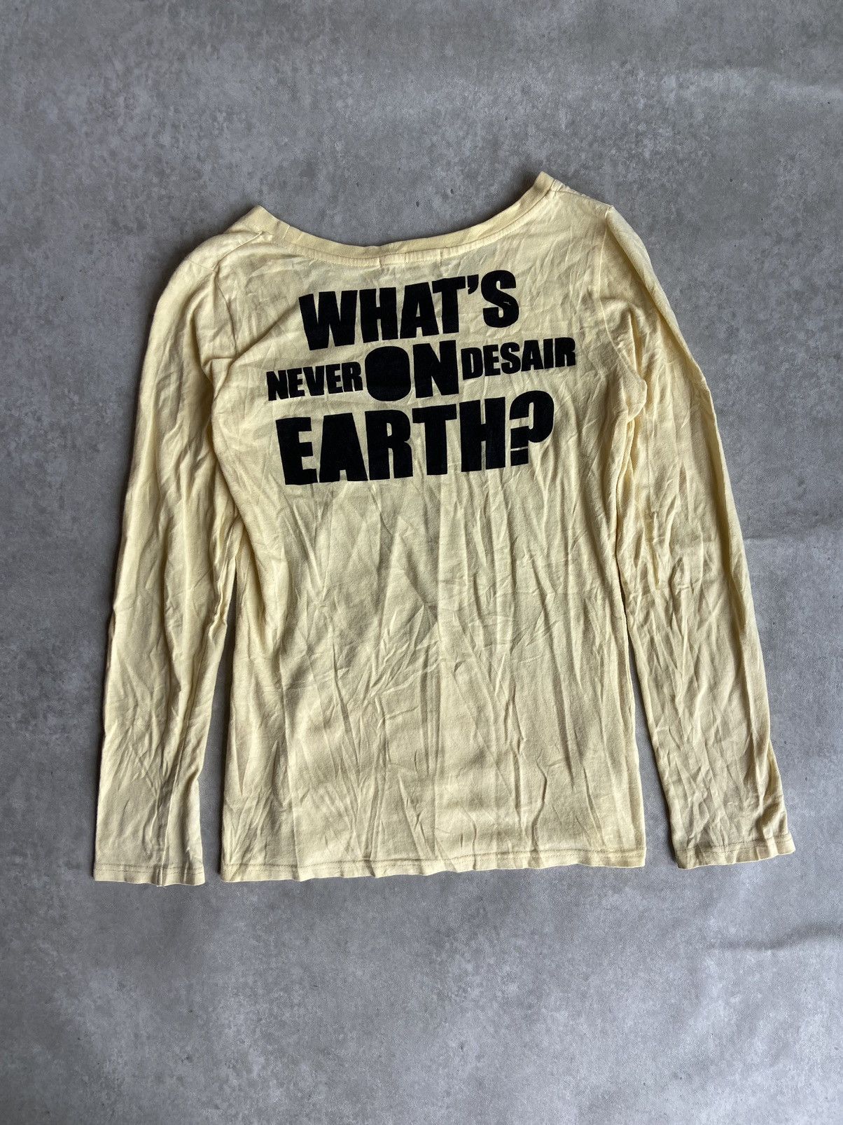 Beauty Beast × If Six Was Nine × Japanese Brand Chu Xxx Longsleeve Yellow Size US M / EU 48-50 / 2 - 4 Thumbnail
