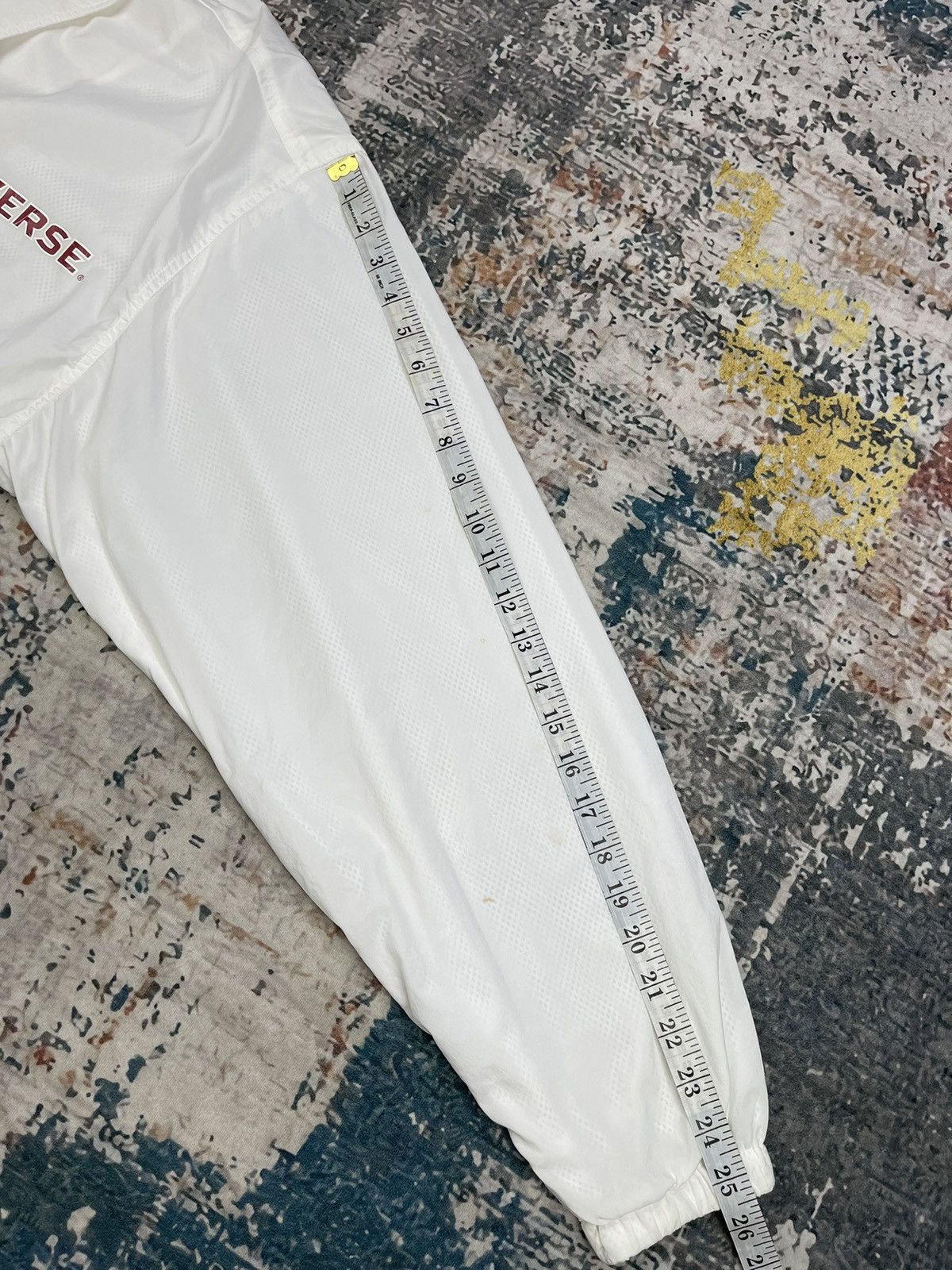 Converse Vintage Converse Side Chest Logo Button Up Coach Jackets Size US L / EU 52-54 / 3 - 12 Thumbnail