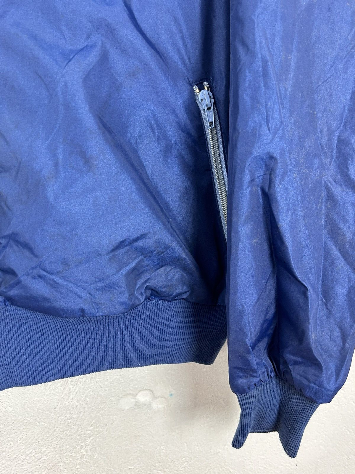 Nike 80s Vintage Nike Lightweight Zipped Distressed Jacket Size US M / EU 48-50 / 2 - 5 Thumbnail