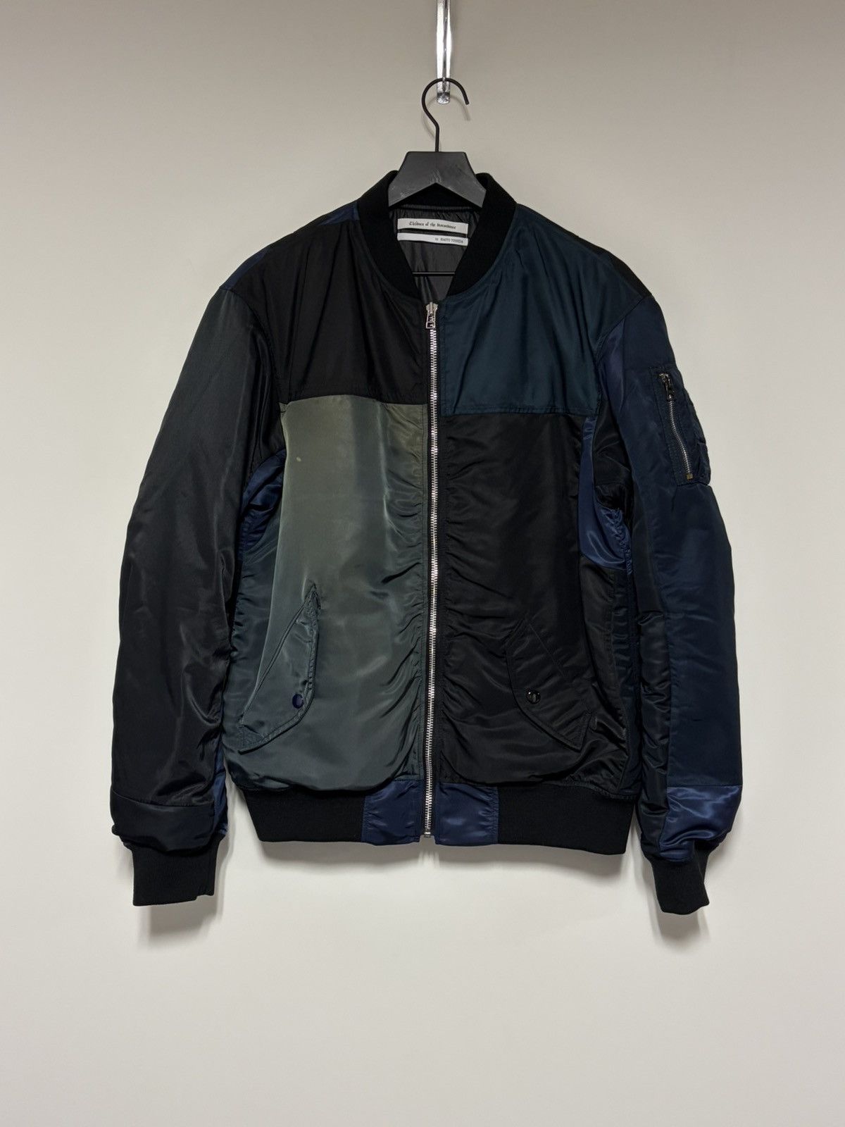 Children of the discordance Re-constructed MA-1 bomber jacket Size US M / EU 48-50 / 2 - 1 Thumbnail
