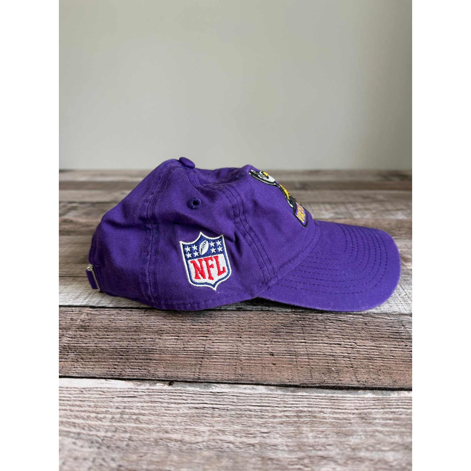 New Era Minnesota Vikings NFC Strapback Adjustable Baseball Hat Size ONE SIZE - 7 Thumbnail