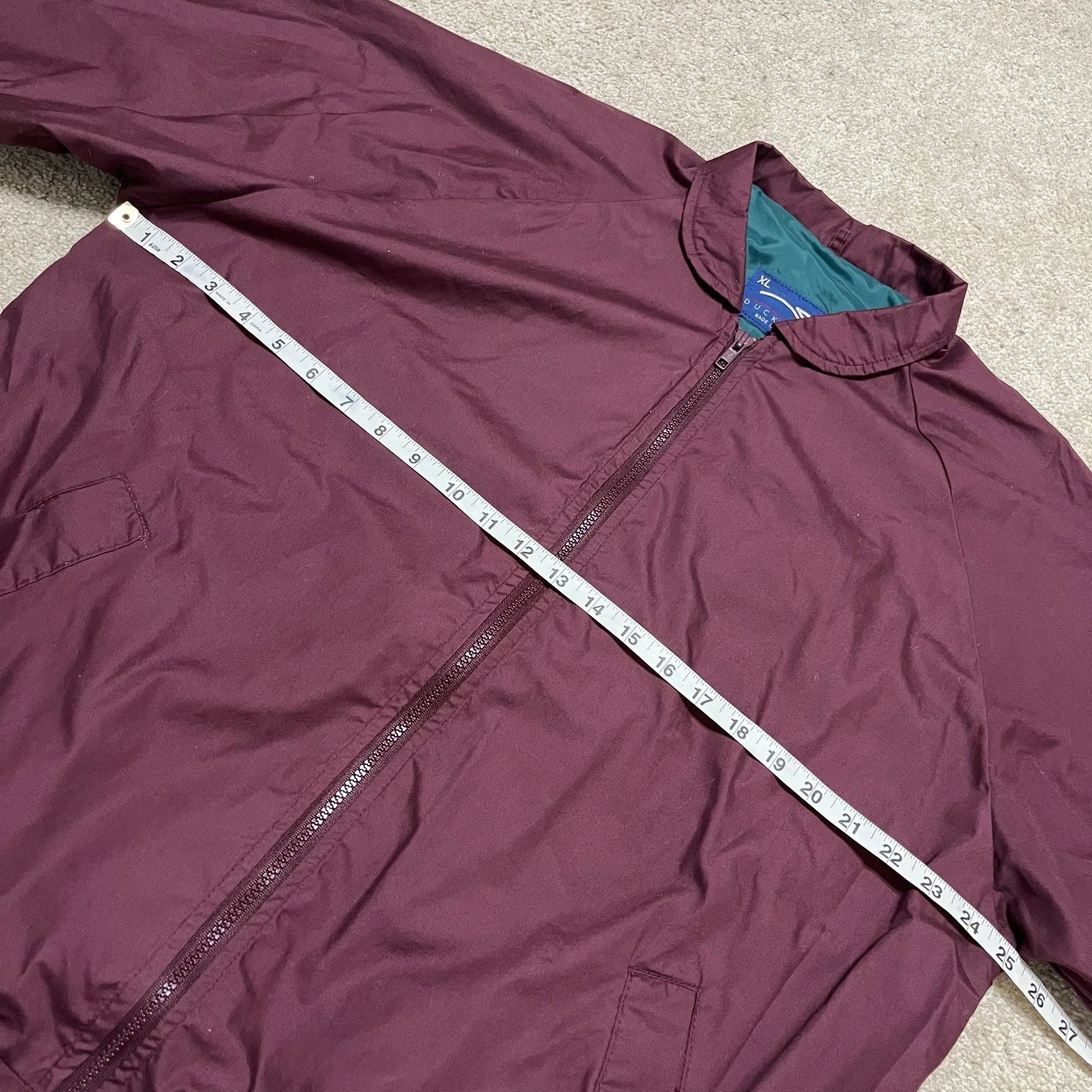 Other Vintage Duckster Nylon Lined Burgundy Outdoor Jacket XL Size US XL / EU 56 / 4 - 7 Thumbnail