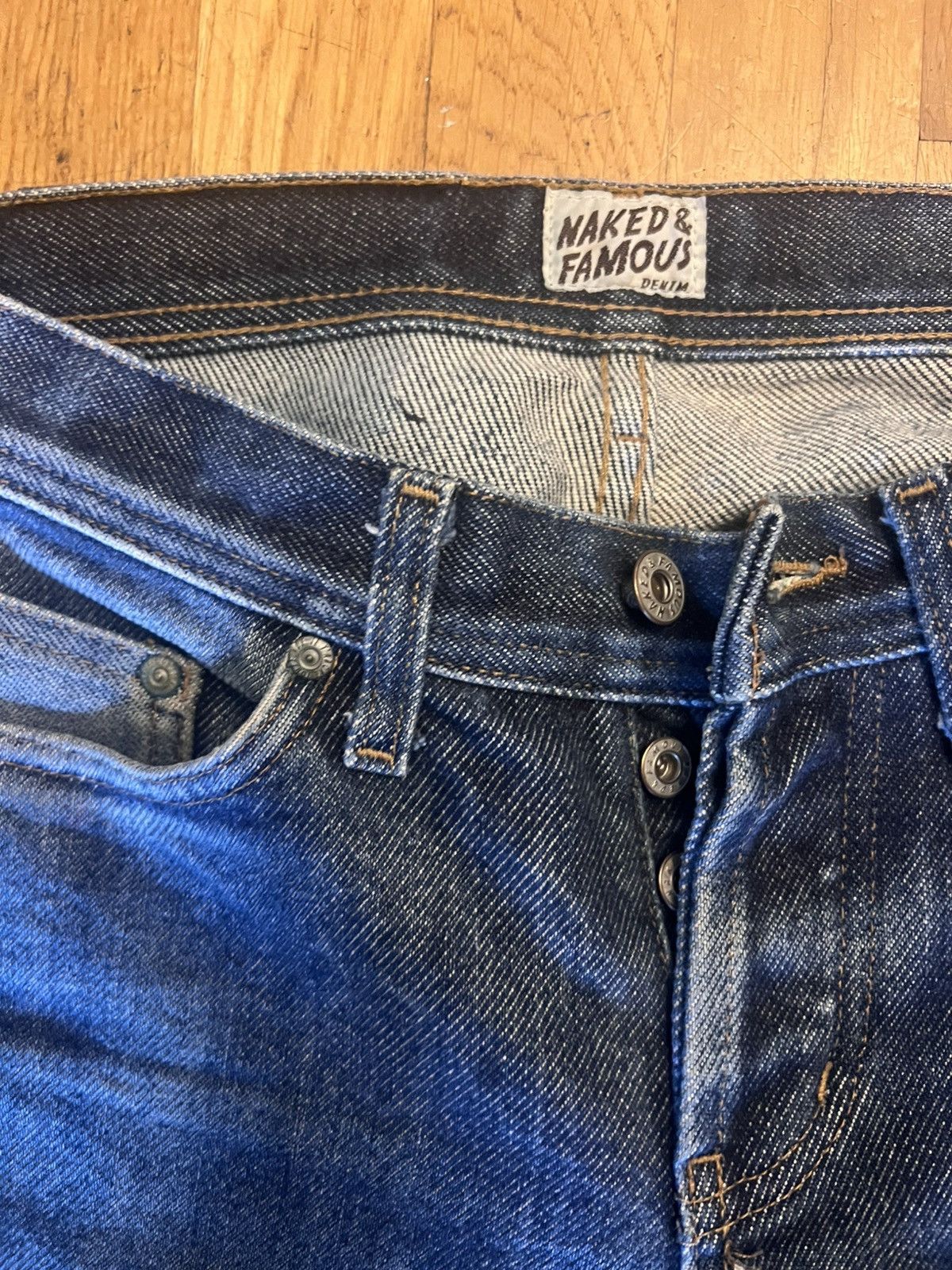 Naked & Famous Naked & Famous Heavy soft selvedge japanese denim 30x32 Size US 30 / EU 46 - 2 Thumbnail