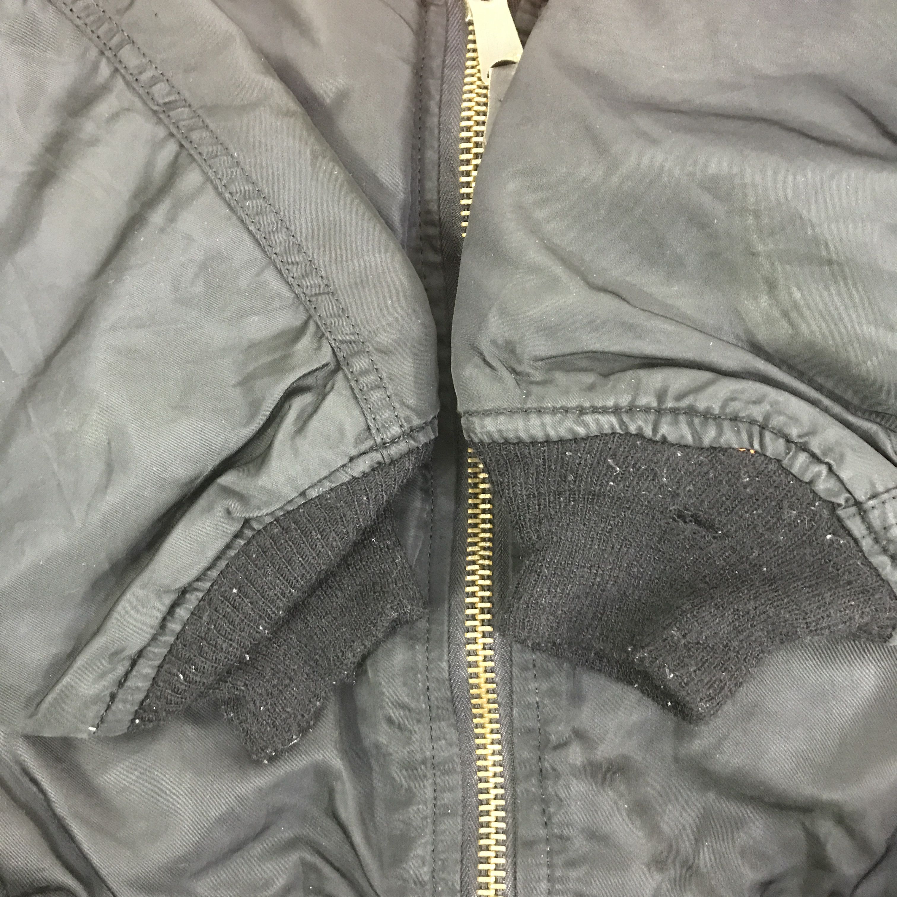 Alpha Industries VTG ALPHA INDUSTRIES BLACK BOMBERS JACKET K131B4 Size US L / EU 52-54 / 3 - 7 Thumbnail