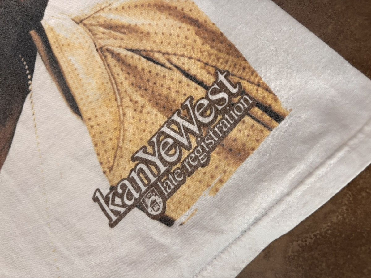 Hanes Vintage Rare Kanye West 2005 Late Registration Album promo Size US S / EU 44-46 / 1 - 2 Thumbnail