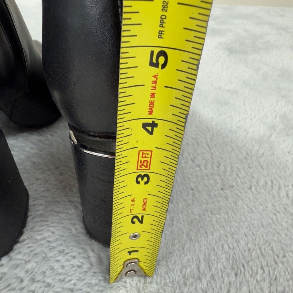 Alexander Wang Alexander Wang Sleek Black Heeled Leather Boots Size 7 US Size US 7 / IT 37 - 4 Thumbnail