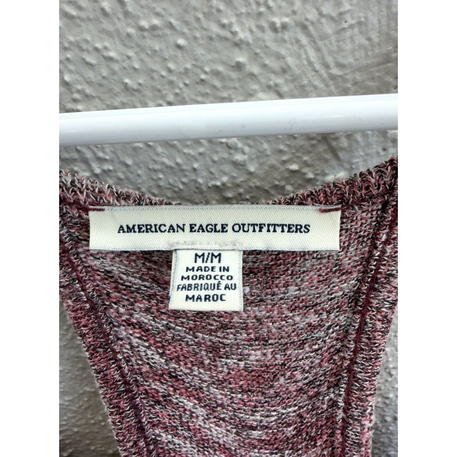American Eagle Outfitters American Eagle Womens Pink Knit Racerback Spaghetti Strap M Size Size M / US 6-8 / IT 42-44 - 5 Thumbnail