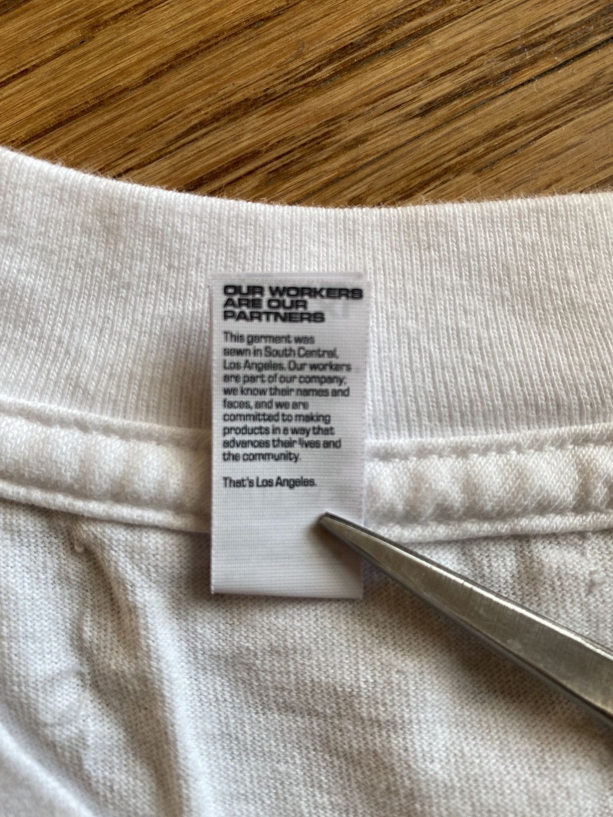 DENIM TEARS × Skepta Denim Tears x Skepta Tears Tee Sz XL Size US XL / EU 56 / 4 - 9 Thumbnail