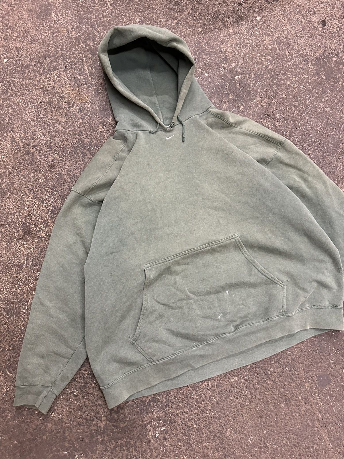 Nike Vintage nike center swoosh hoodie Size US XXL / EU 58 / 5 - 1 Thumbnail