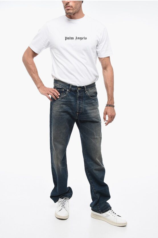Palm Angels o1y0325 Denim Pant in Blue Size US 30 / EU 46 - 4 Thumbnail