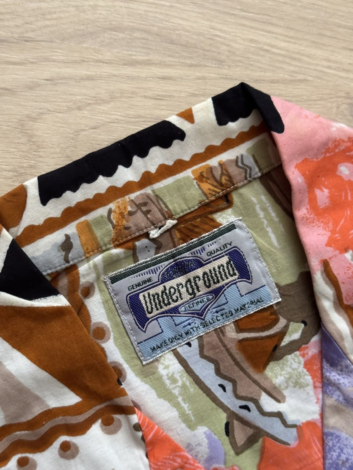 Vintage Vintage 00’s Underground Hawaiian All Over Print Shirt Size US S / EU 44-46 / 1 - 5 Thumbnail