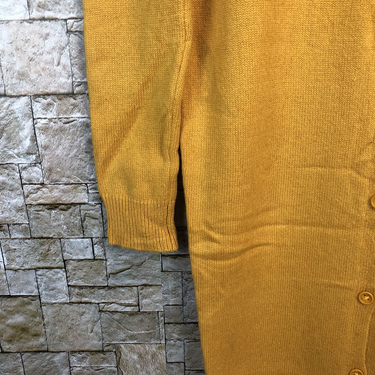 Homespun Knitwear × Undercover × Uniqlo Uniqlo X Undercover Mustard Long Knitwear #A919 Size S / US 4 / IT 40 - 7 Thumbnail