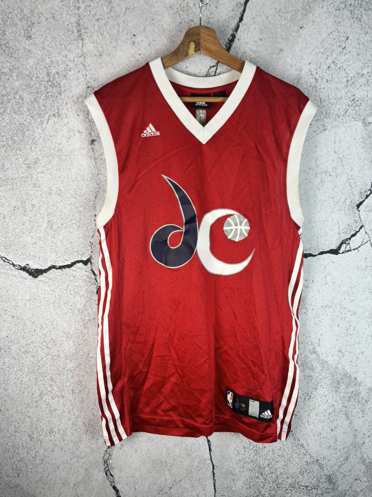 Adidas ADIDAS x NBA RED GILBERT ARENAS WIZARDS JERSEY #0 Size US S / EU 44-46 / 1 - 1 Thumbnail