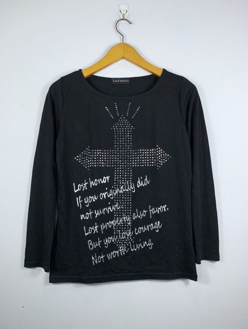 If Six Was Nine Japanese Lazy Daisy poem ifsix lgb style long slevee Size US M / EU 48-50 / 2 - 1 Thumbnail