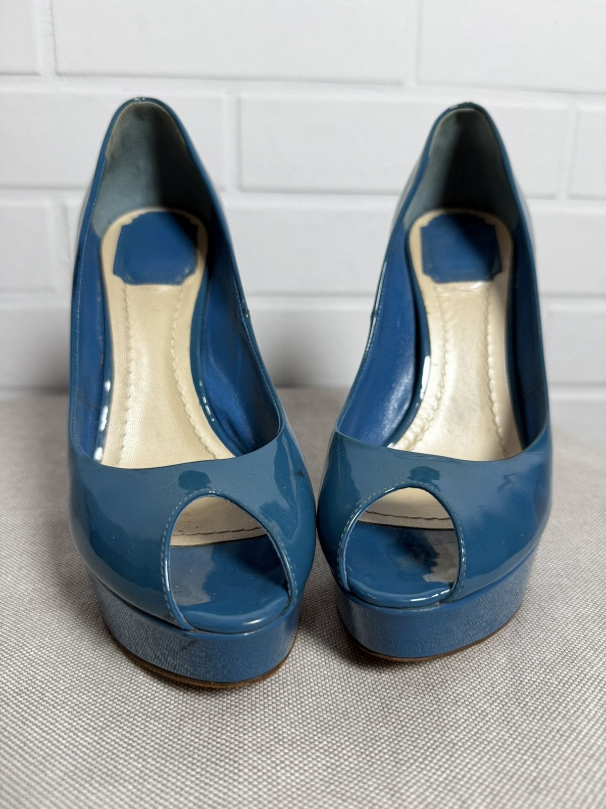Dior Christian Dior Heels Shoes Patent Leather Size 37 STAINS Size US 7 / IT 37 - 2 Thumbnail