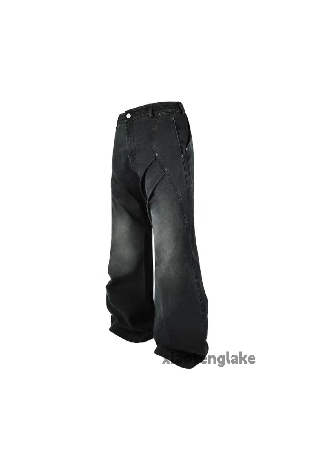 Vintage Utility washed faded loose baggy skate pleated cargo pants Size US 34 / EU 50 - 8 Thumbnail