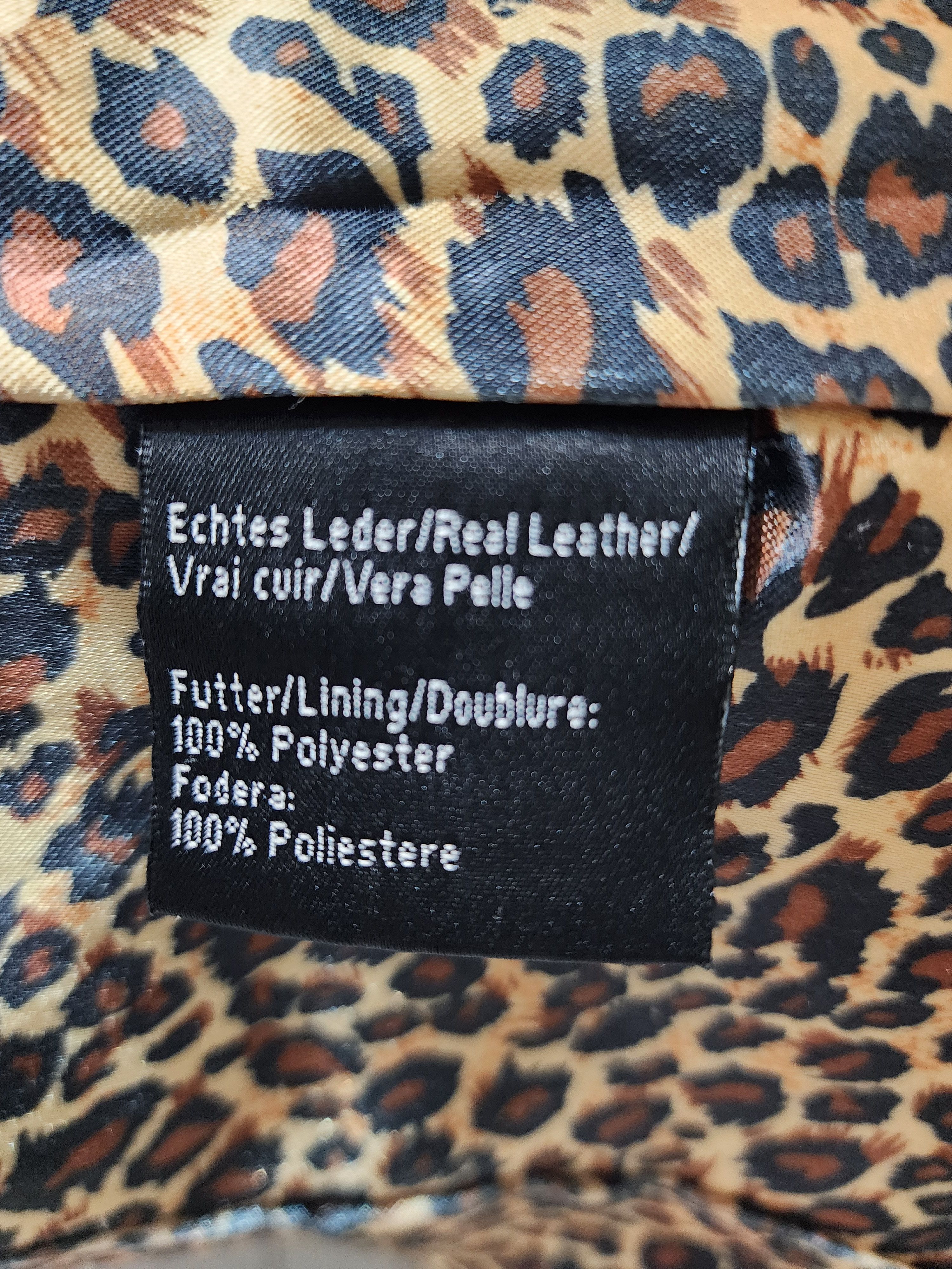 Other Black Genuine Leather Jacket: Women's Button-Up Blazer Size M / US 6-8 / IT 42-44 - 10 Thumbnail