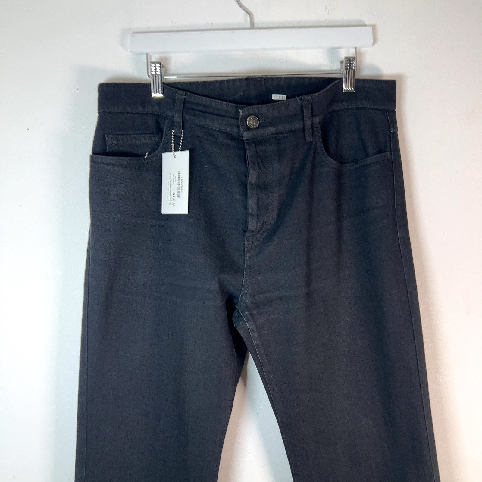 The Row The Row Straight Leg Black Jeans Size US 36 / EU 52 - 4 Thumbnail