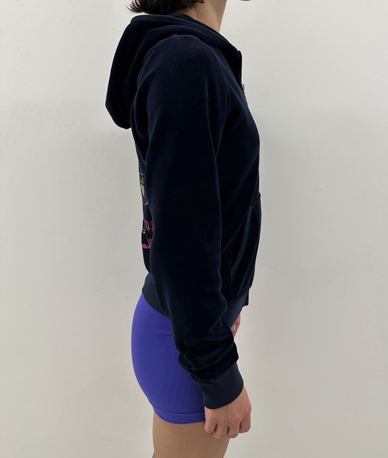 Juicy Couture Juicy Couture Zip up Hoodie Velvet Velour y2k Blue Size L Size L / US 10 / IT 46 - 4 Thumbnail
