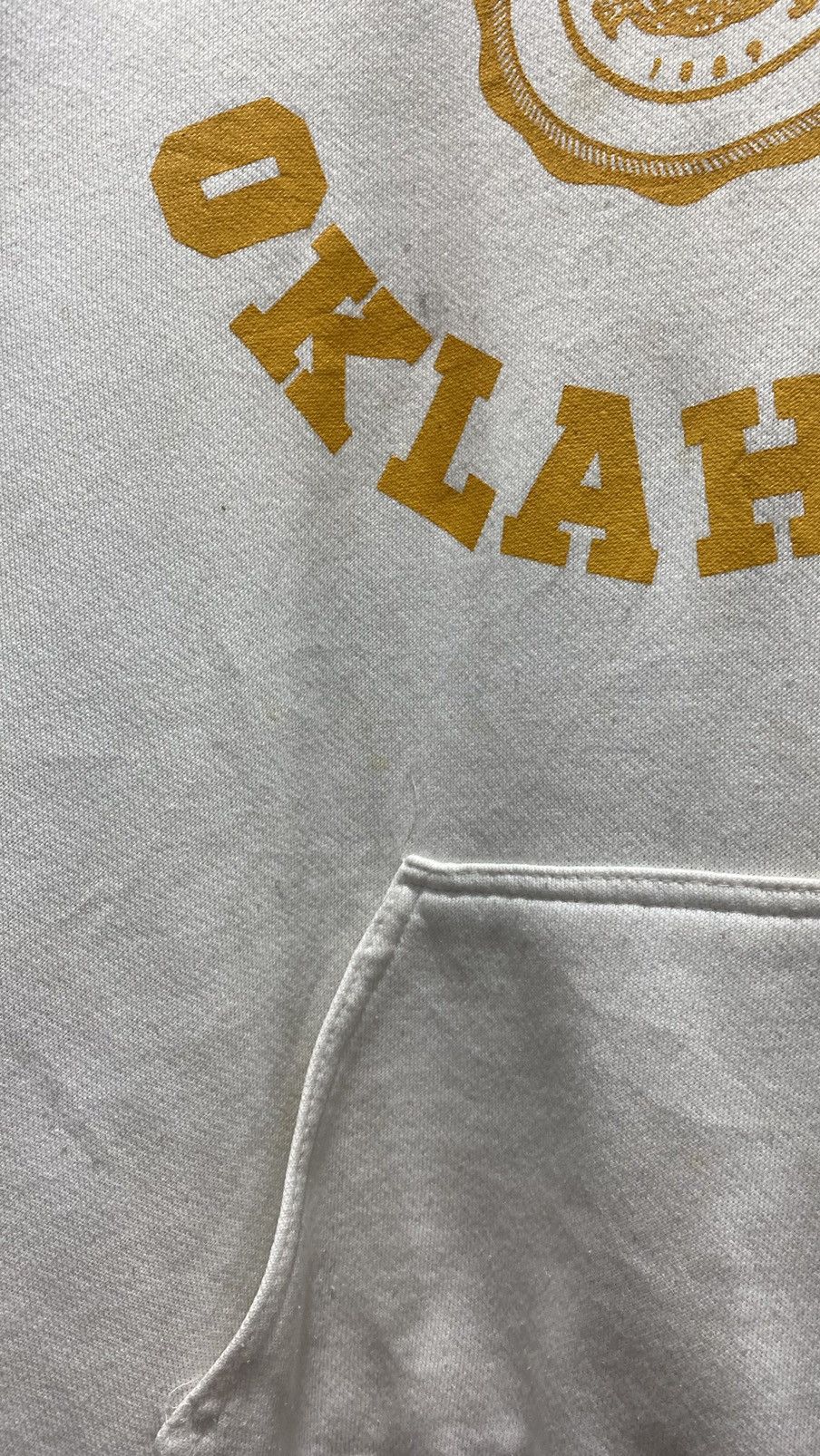 Vintage DISCUS UNIVERSITY PULLOVER HOODIE Size US L / EU 52-54 / 3 - 7 Thumbnail