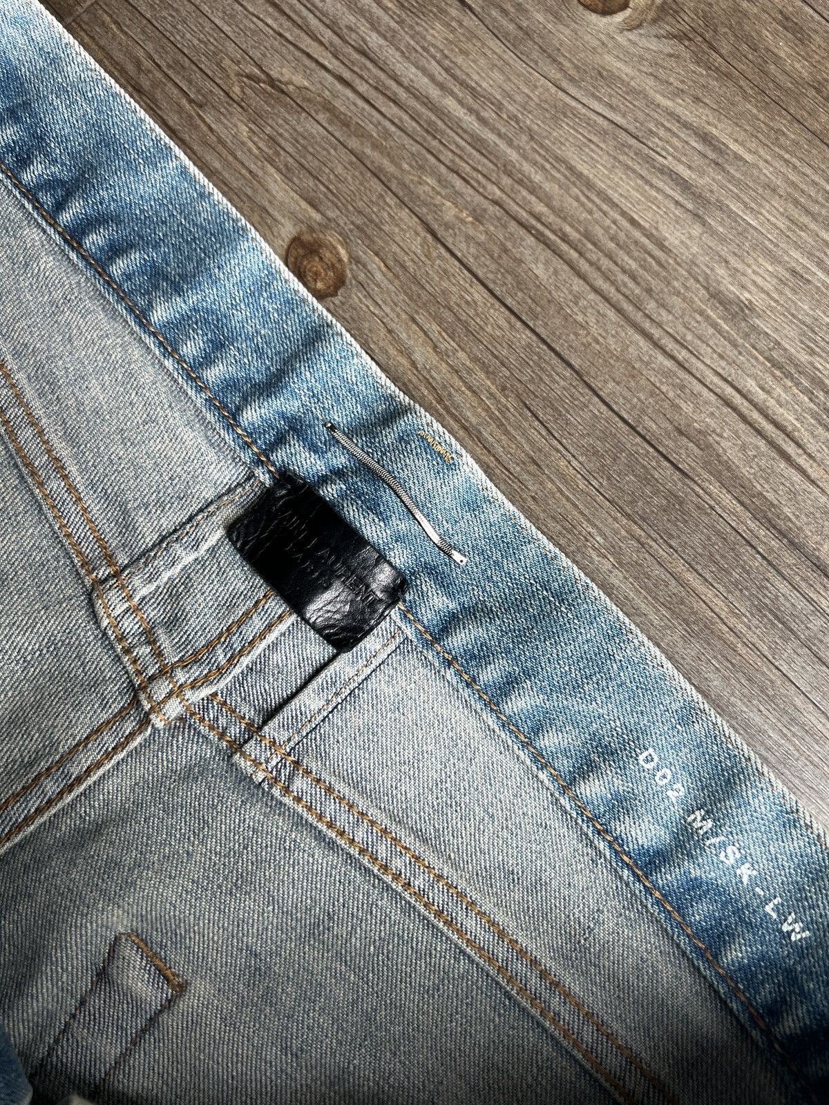 Saint Laurent Paris Saint Laurent - D02 Trash Denim (Hedi Slimane) Size US 32 / EU 48 - 3 Thumbnail