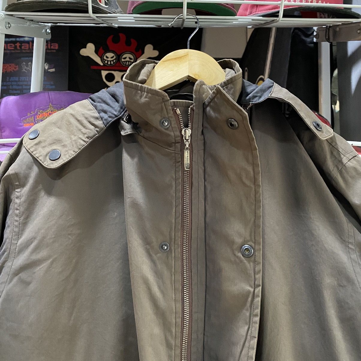 Burberry Vintage Burberry London Parka Hooded Jacket Size US M / EU 48-50 / 2 - 10 Thumbnail