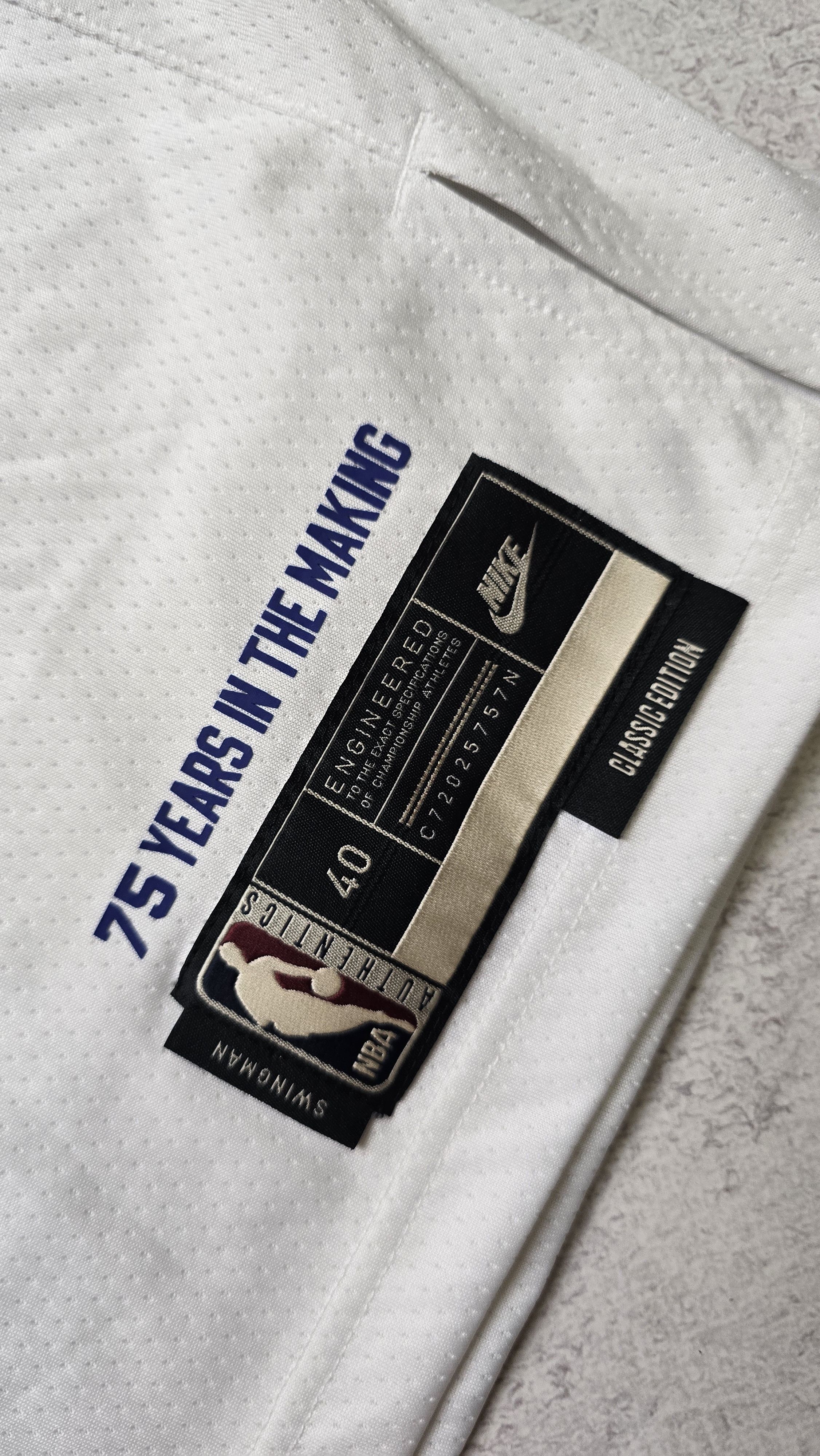 Nike Obi Toppin #1 Knicks 75th Anniversary Swingman Jersey NBA Size US S / EU 44-46 / 1 - 14 Thumbnail