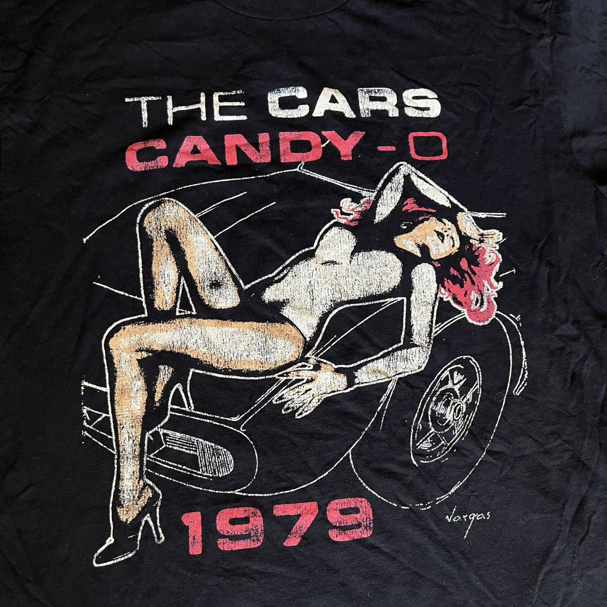 Band Tees Vintage Y2K The Cars Candy-O 1979 Girl Graphic Logo T Shirt Size US L / EU 52-54 / 3 - 3 Thumbnail