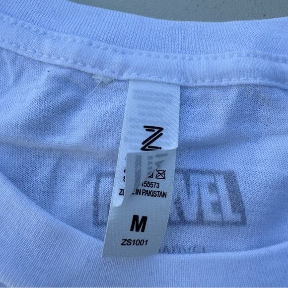 Marvel Comics NEW MARVEL DEADPOOL MARVEL WHITE T-SHIRT SZ MEDIUM M Size US M / EU 48-50 / 2 - 4 Thumbnail