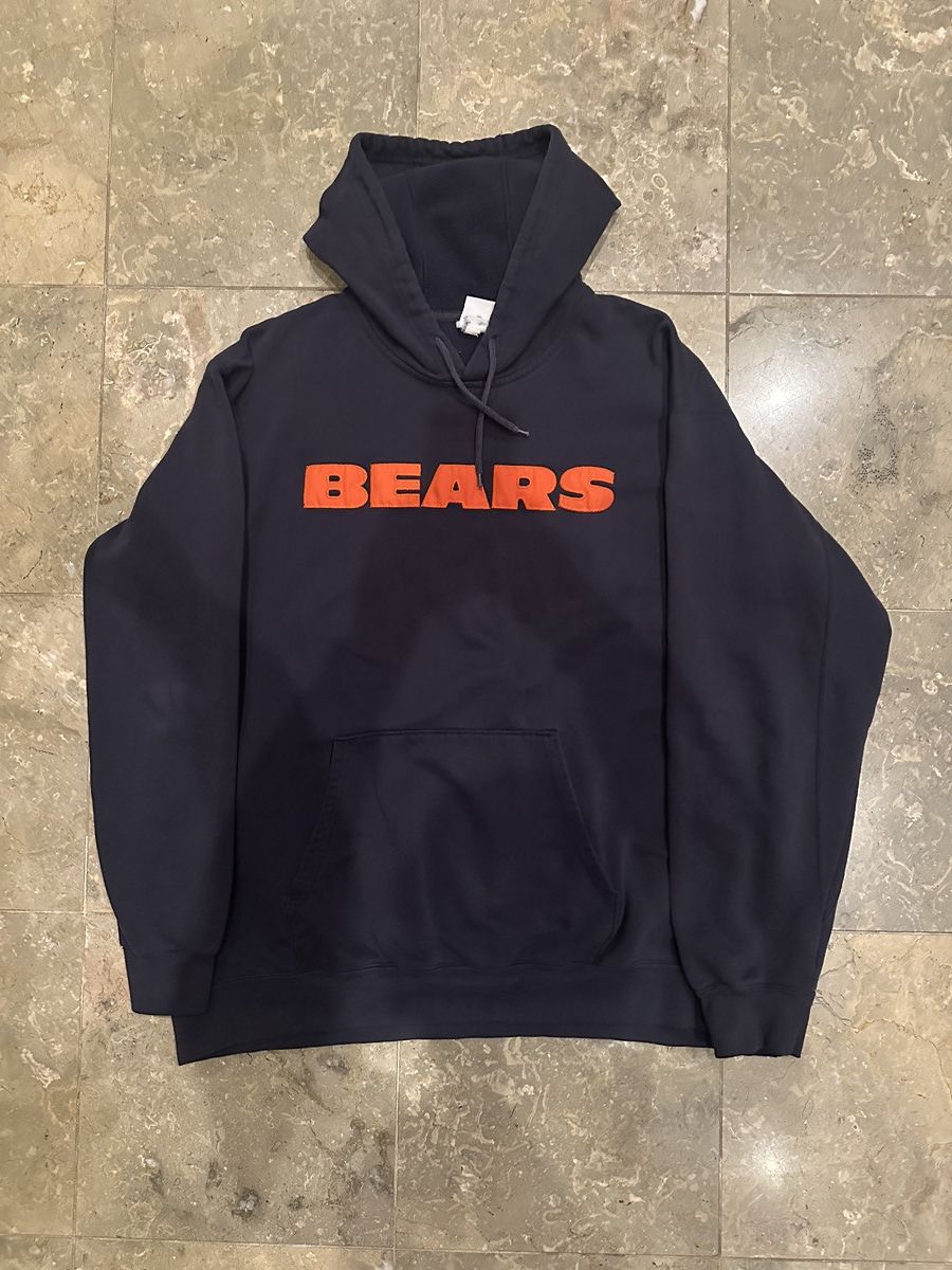 NFL 2010 Chicago Bears Vintage Hoodie Embroidered Size US XL / EU 56 / 4 - 1 Thumbnail