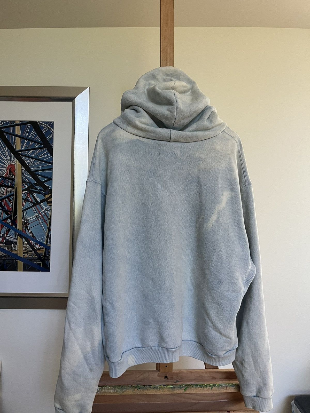 Eric Emanuel Distressed + Stained EE Hoodie Size US M / EU 48-50 / 2 - 2 Thumbnail