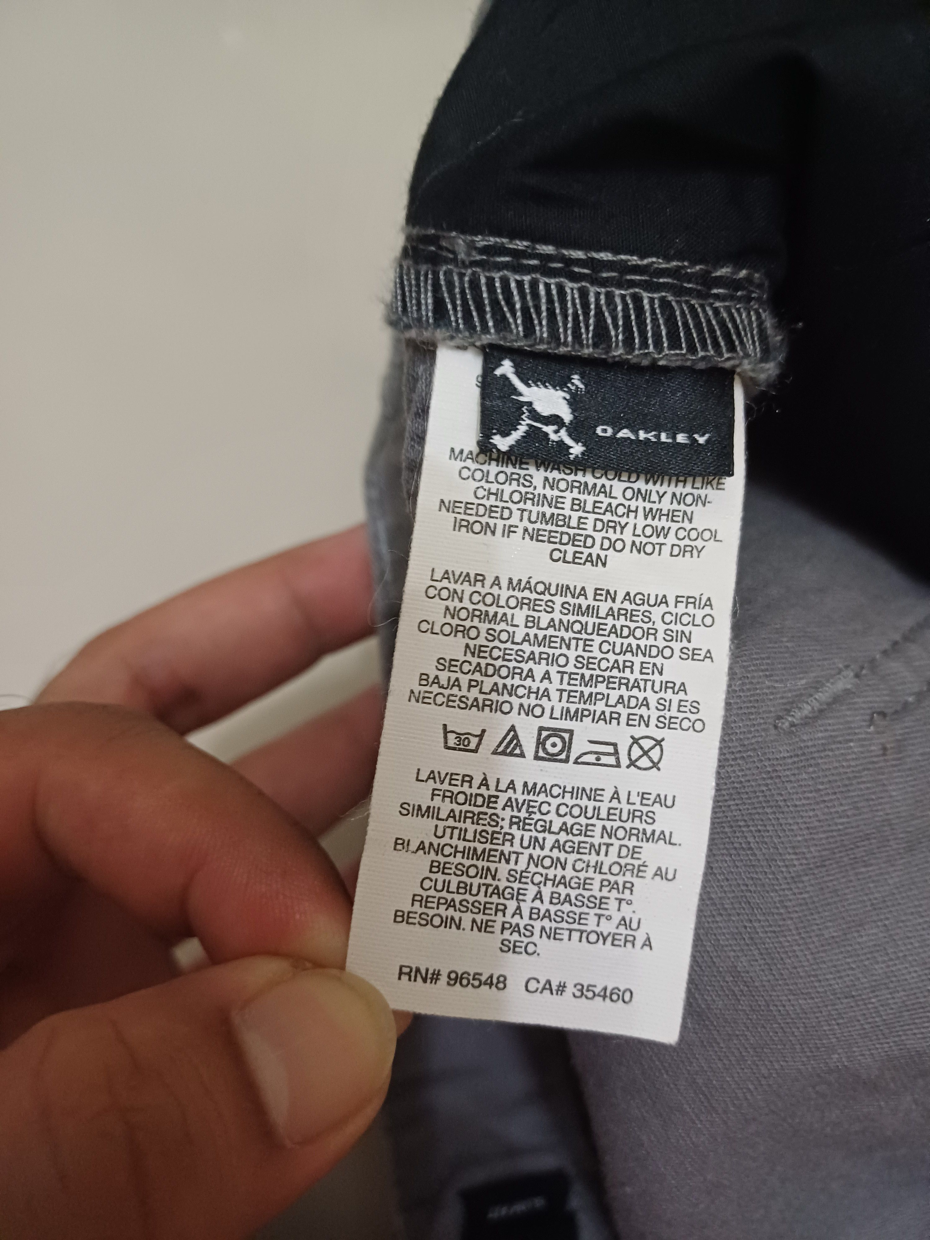 Oakley Vintage Oakley Software Tech Gray size 33 Pants 90s Y2K rare Size US 33 - 14 Thumbnail