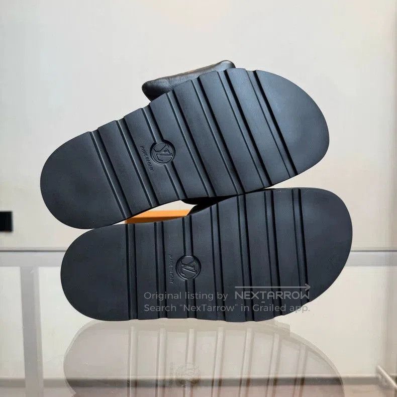 Louis Vuitton Louis Vuitton Kusama Pumpkin Slippers . Size US 8 / EU 41 - 7 Thumbnail