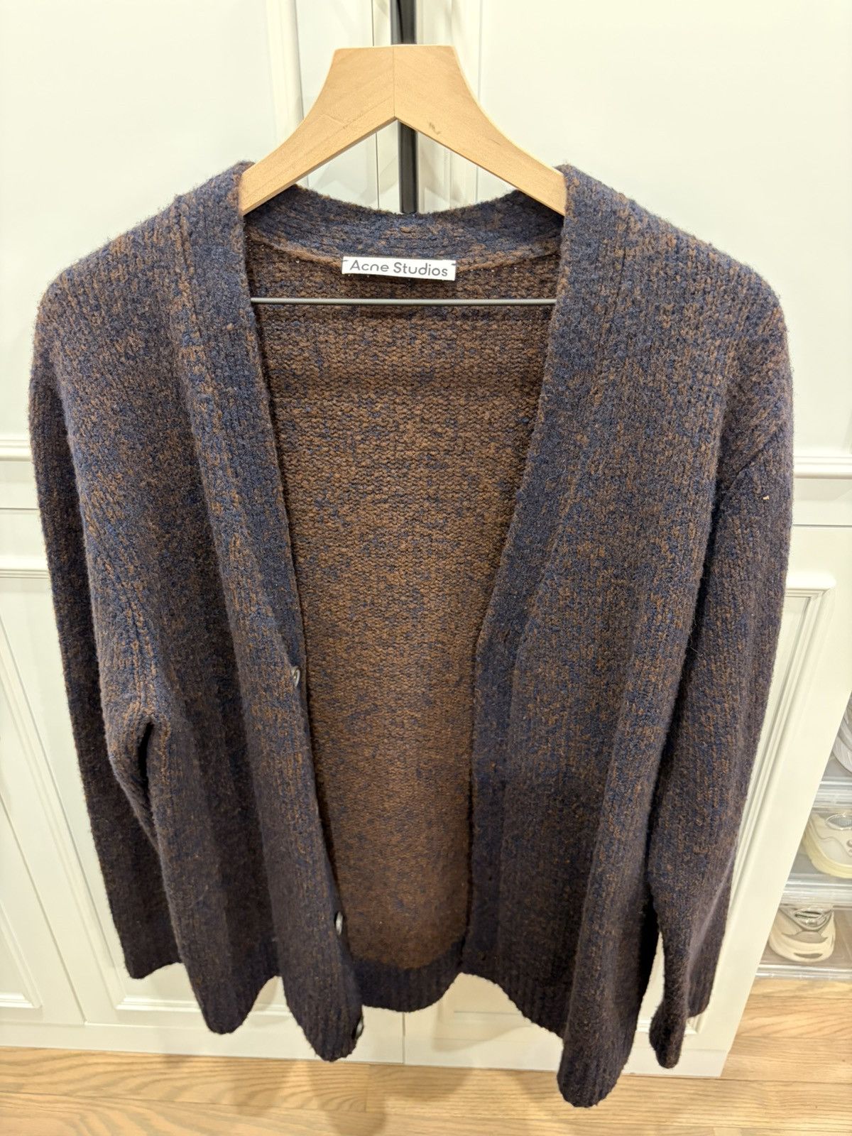 Acne Studios Wool, Cashmere blend Cadigan
