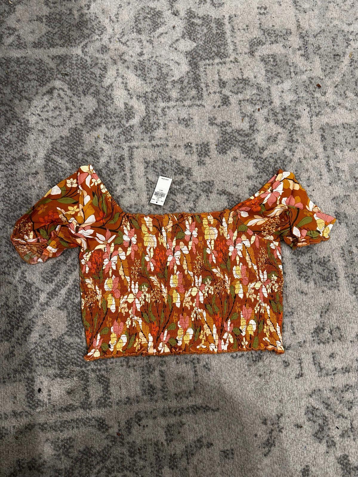 Designer aerie floral blouse Size S / US 4 / IT 40 - 1 Thumbnail